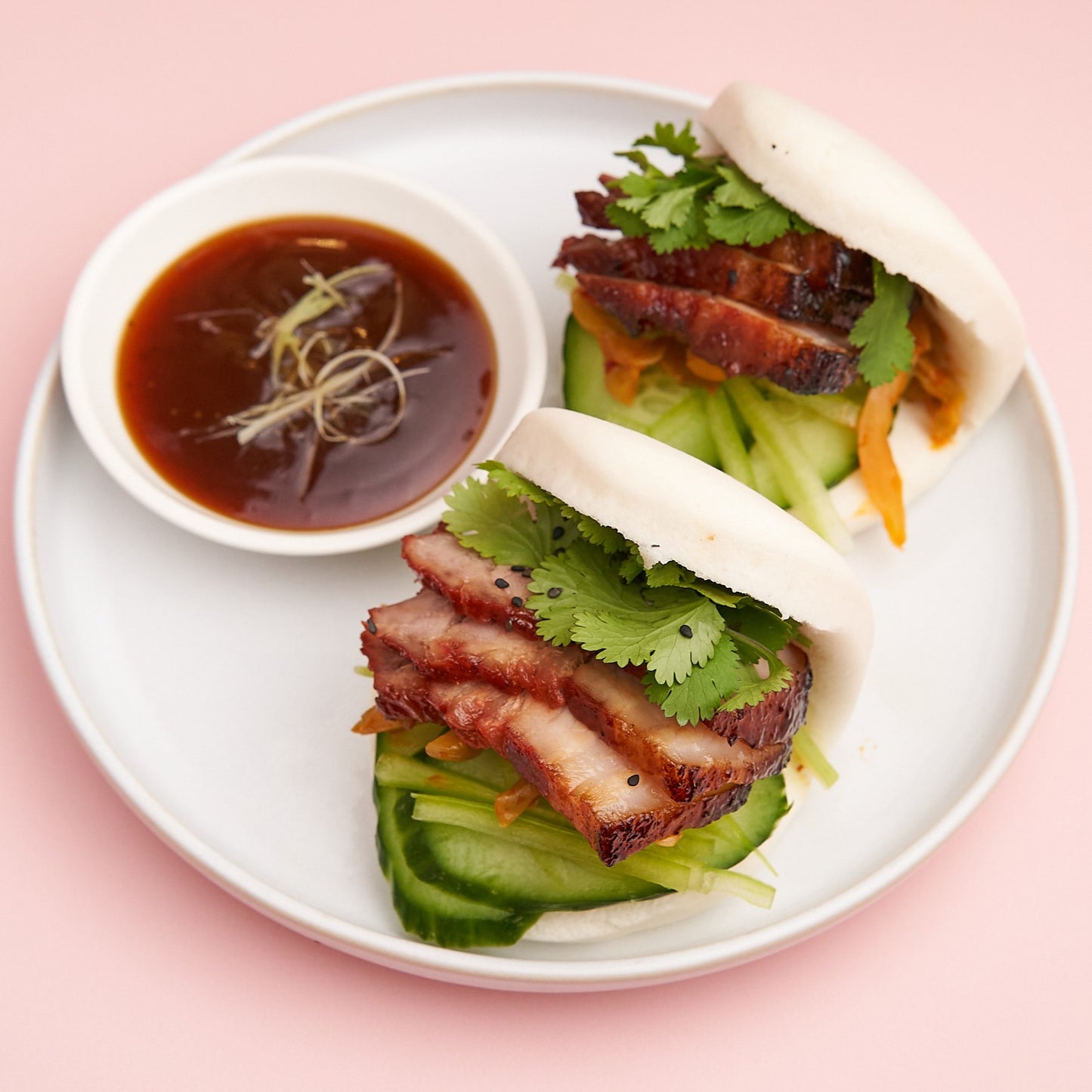 Gua Bao Burger - Char Siu BBQ Pork
