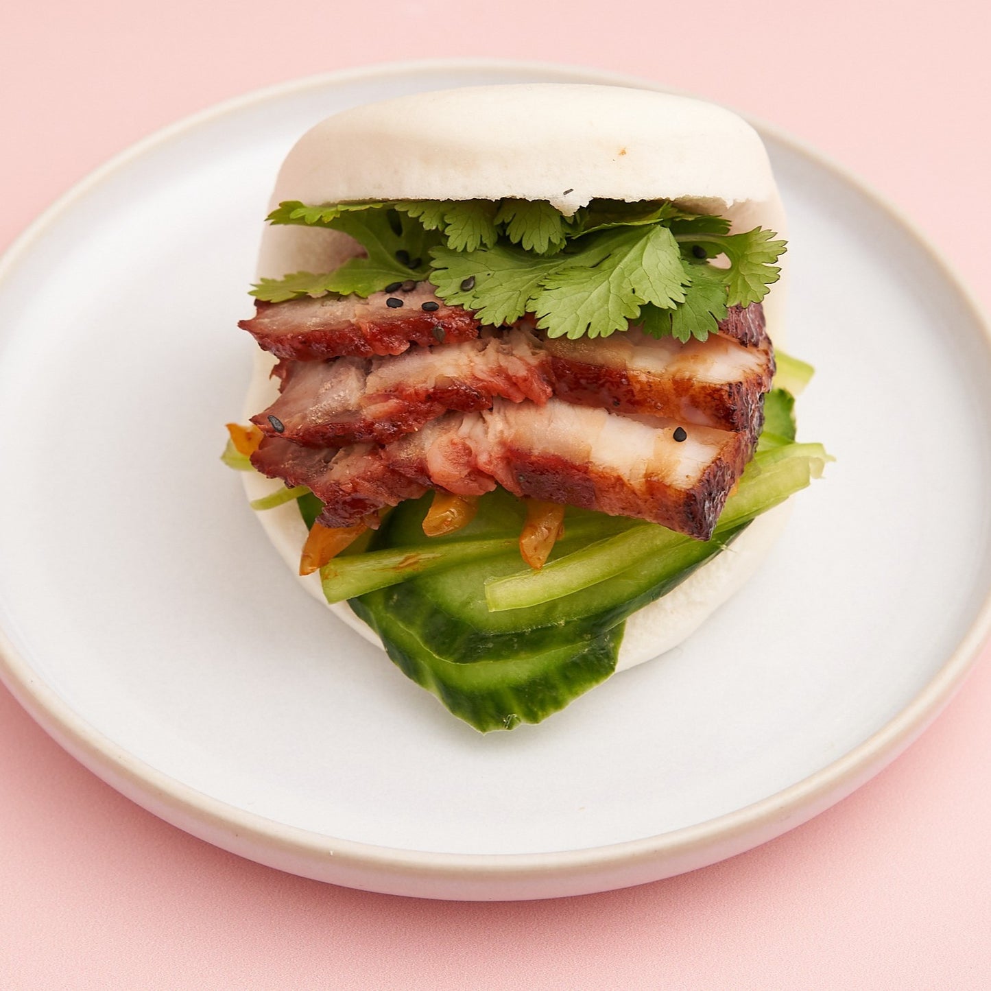 Gua Bao Burger - Char Siu BBQ Pork